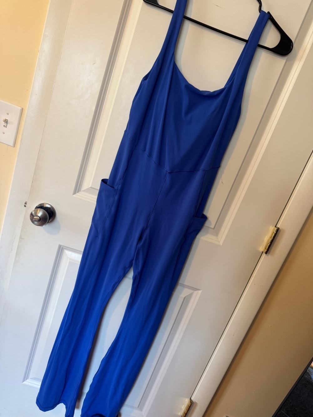 Offline by aerie womens blue romper jumpsuit NWT tank sleeveless LG